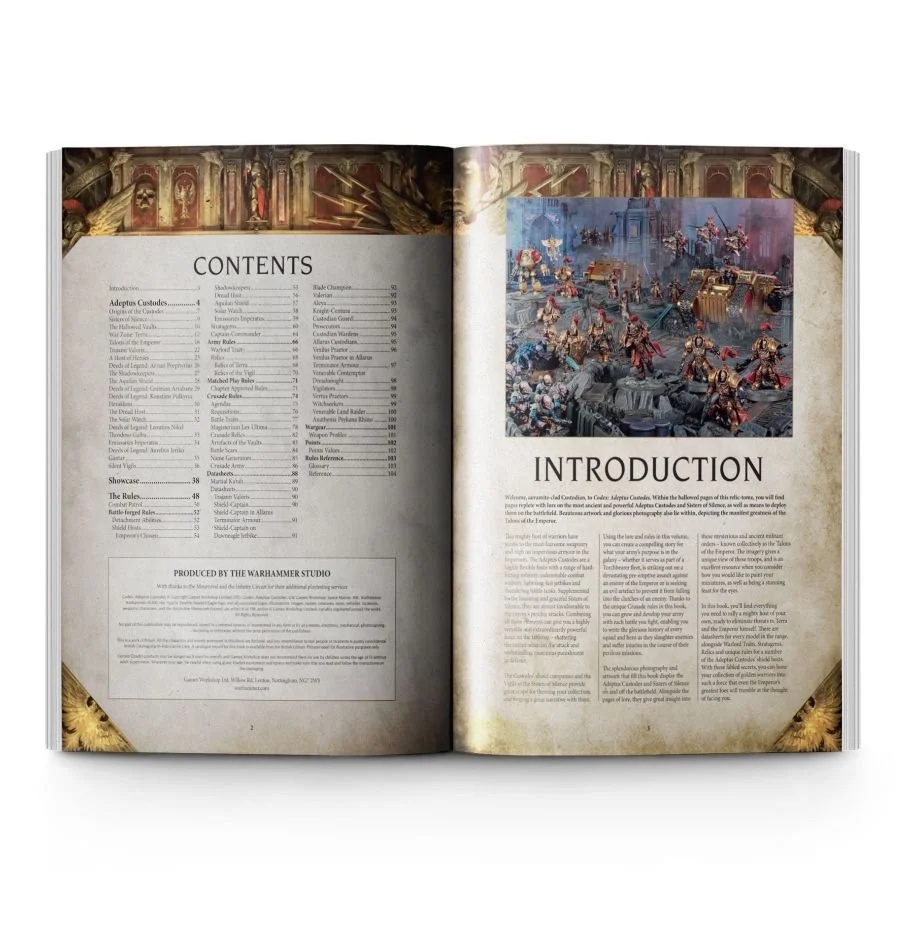 Warhammer 40000 Codex Adeptus Custodes V.9 - Image 2