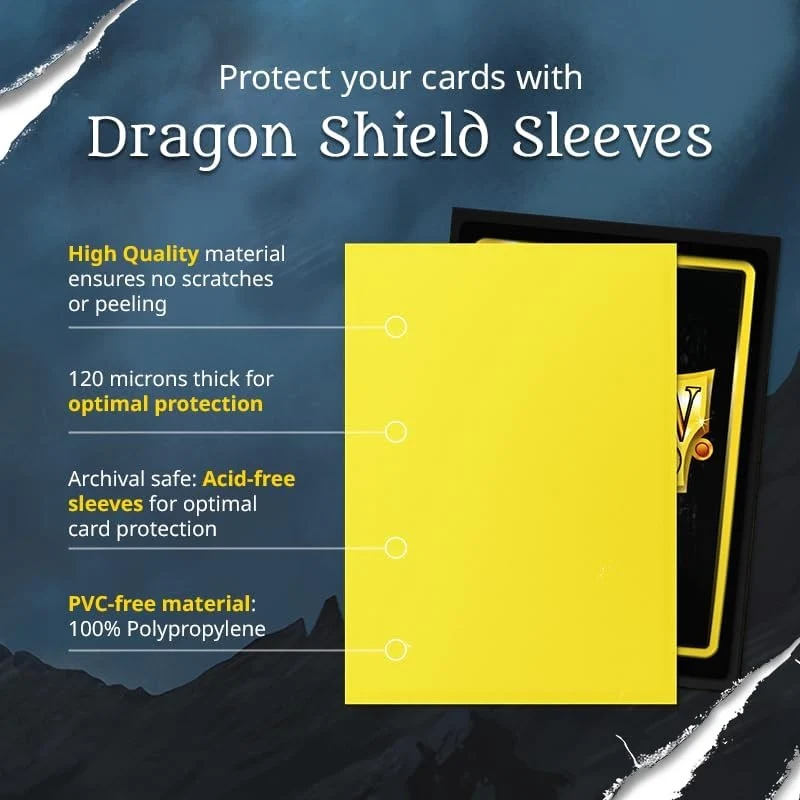 Dragon Shield Standard Matte Dual Art Magic The Gathering Landfall Series Card Sleeves Scalding Tarn 100ct - Image 7