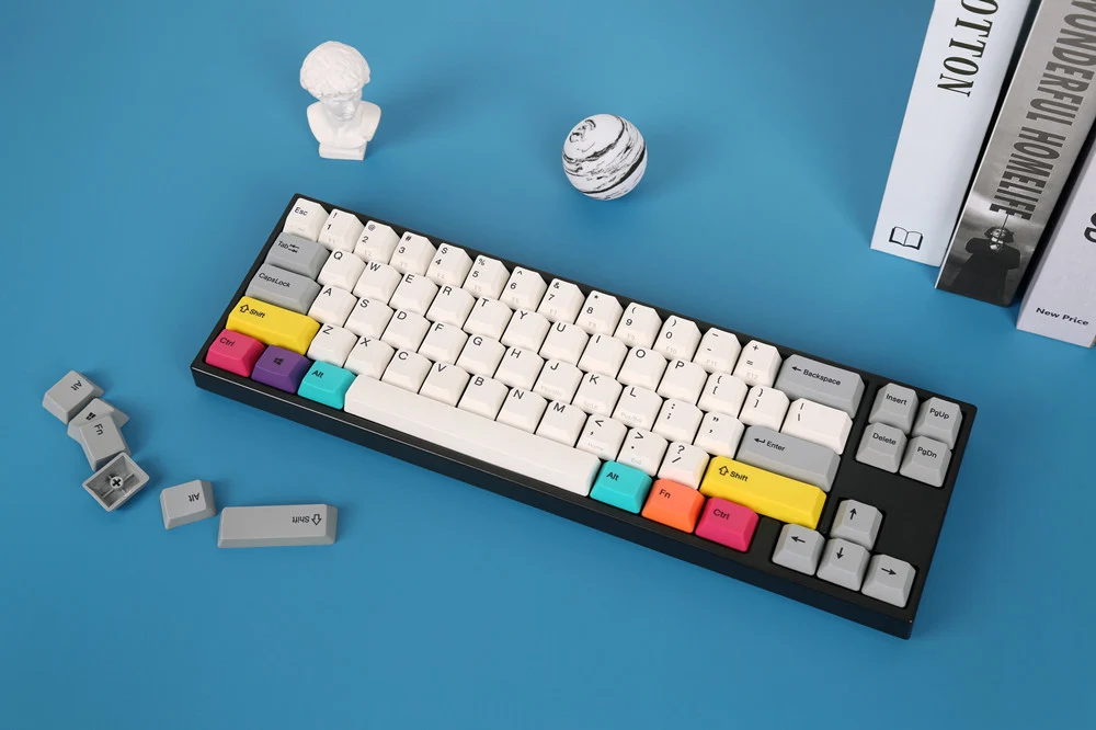 Ducky x Varmilo Miya Pro CMYK White LED 65% Dye Sub PBT Mechanical Keyboard - Image 2