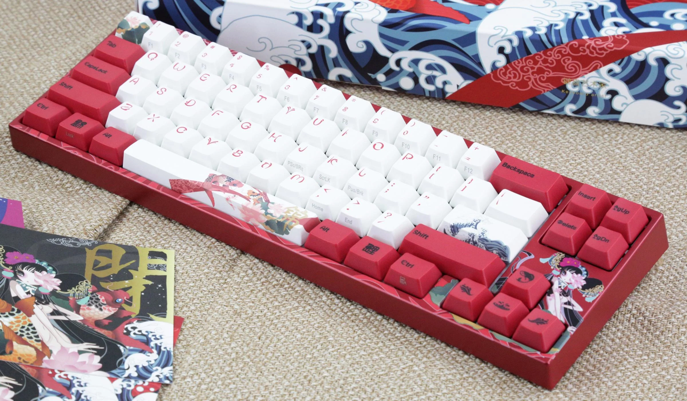 Ducky x Varmilo Miya Pro Koi 65% Dye Sub PBT Mechanical Keyboard - Image 8