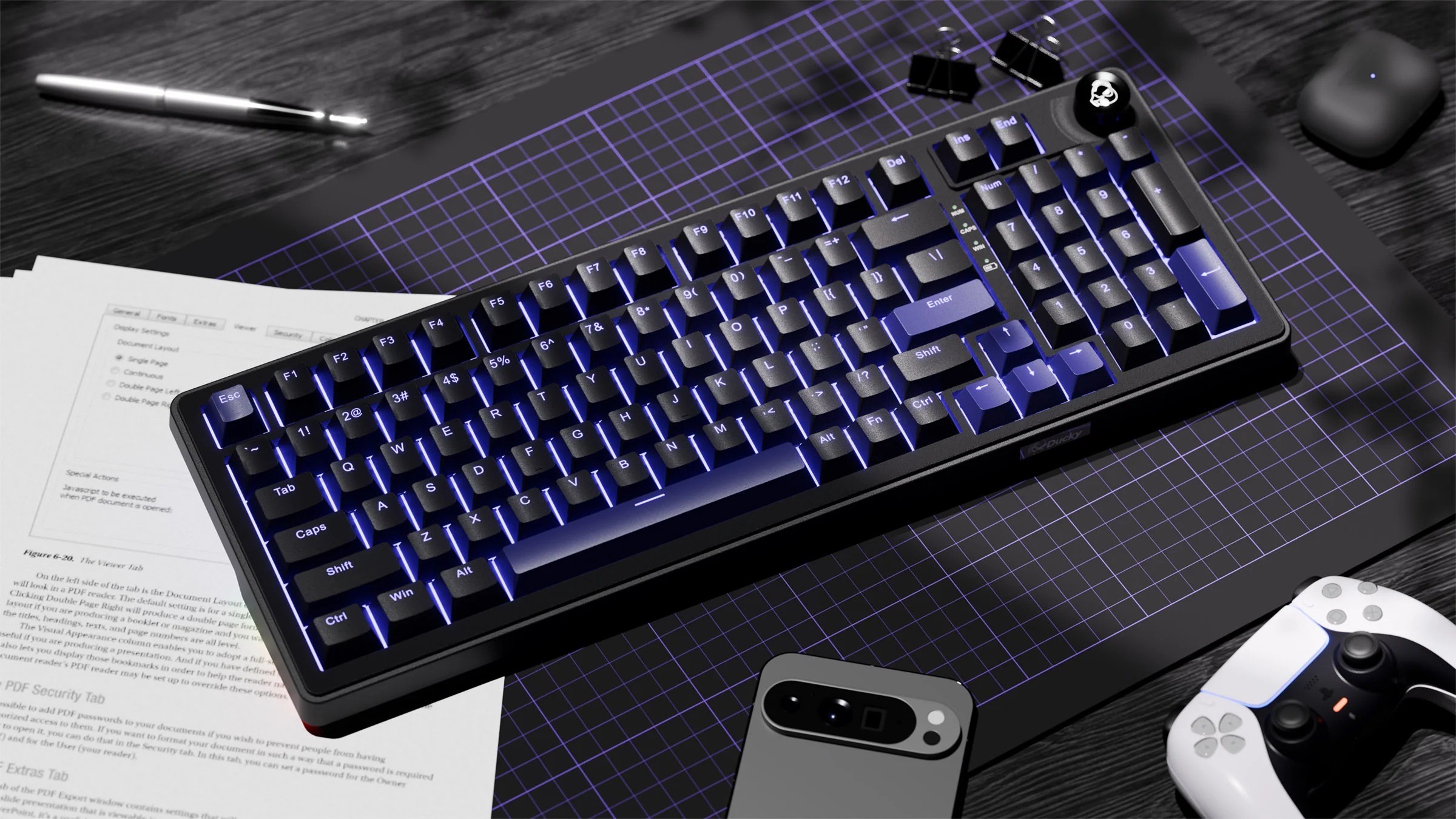 Ducky OK-M 98 Hotswap Wireless RGB Keyboard - Image 14