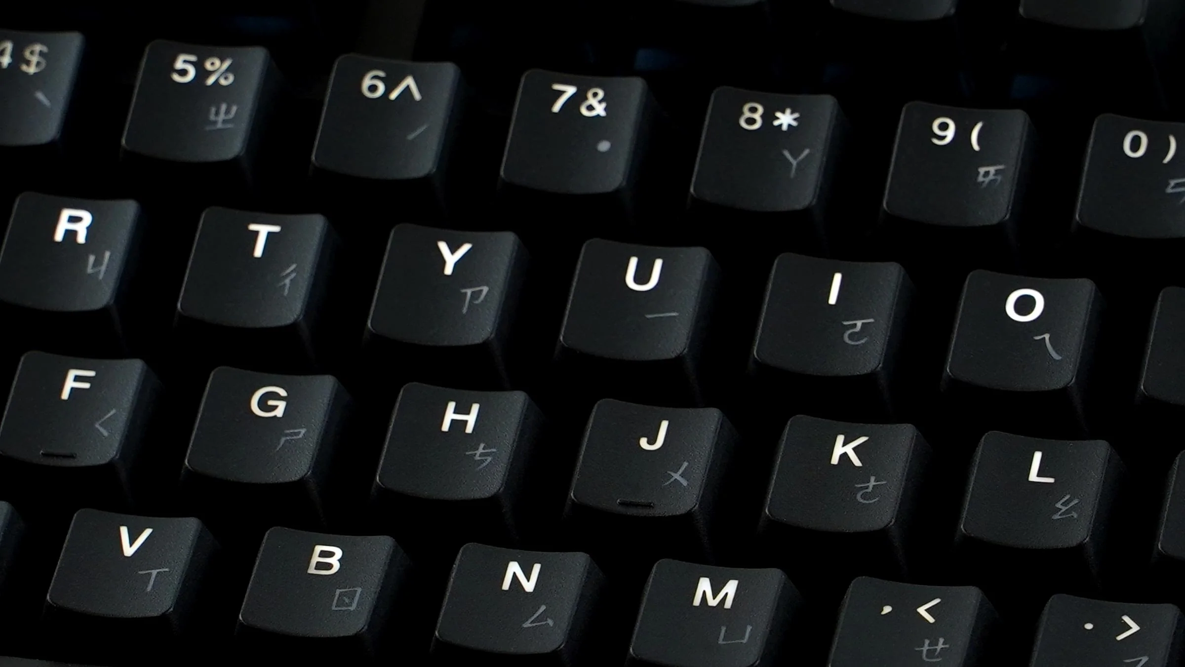 Ducky One 2 Black Case White LED Taiwanese Edition Double Shot PBT Mechanical Keyboard - Image 5