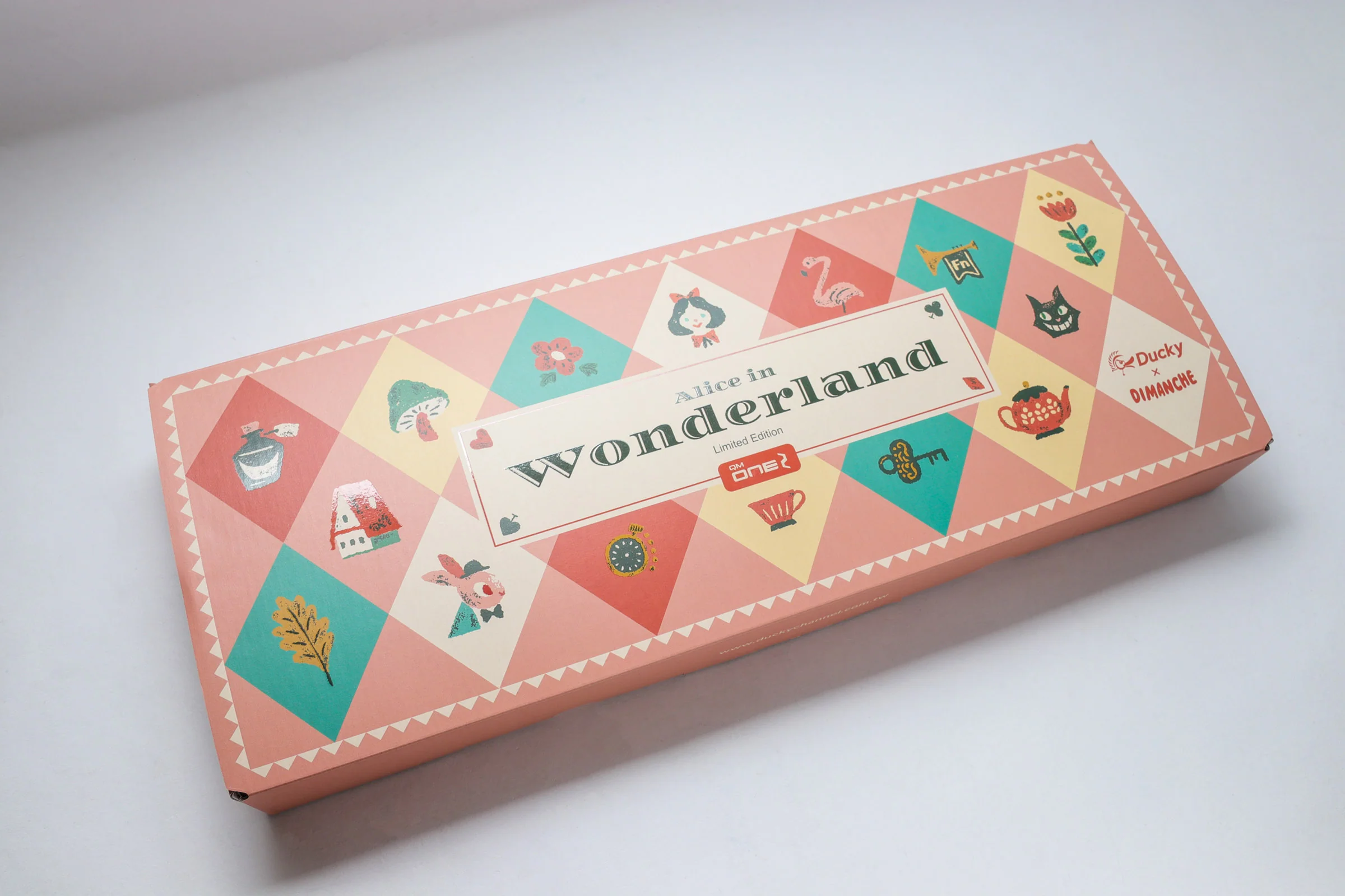 Ducky x Dimanche Alice in Wonderland One 2 Pro Dye Sub PBT Limited Mechanical Keyboard - Image 3