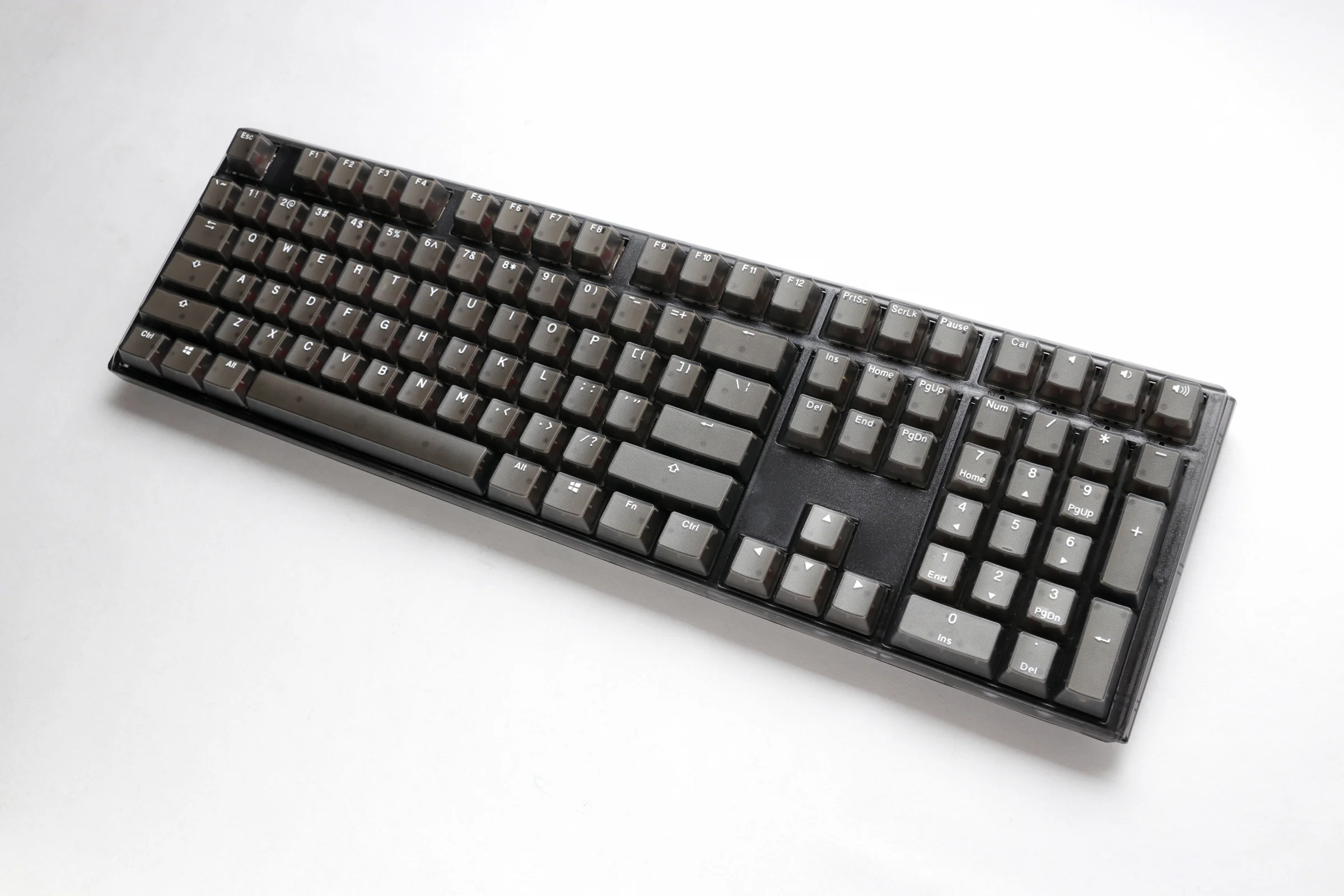 Ducky One 3 Aura Clear Black Hotswap RGB Double Shot ABS Mechanical Keyboard - Image 3