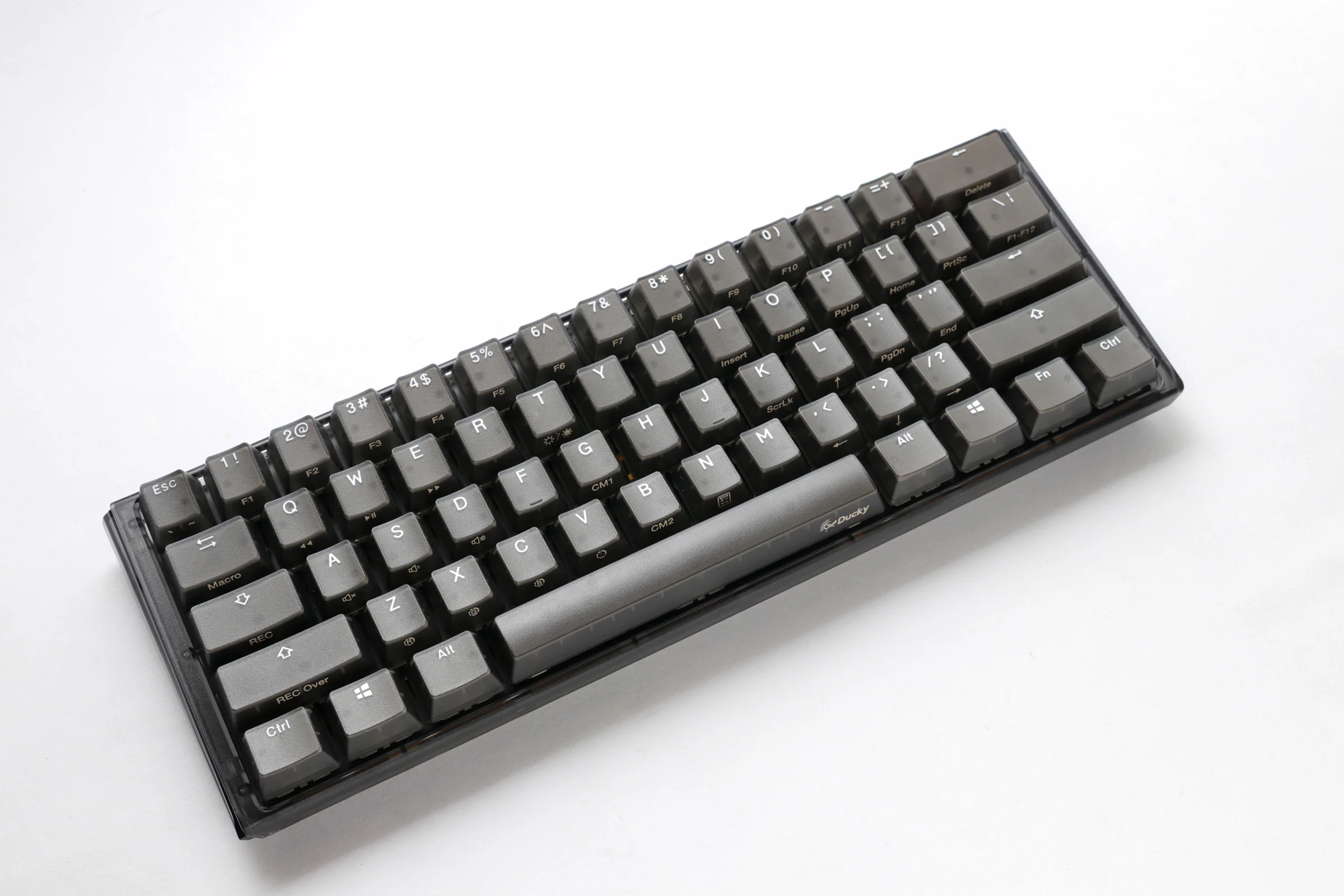 Ducky One 3 Mini Aura Clear Black 60% Hotswap RGB LED Double Shot ABS Mechanical Keyboard - Image 2
