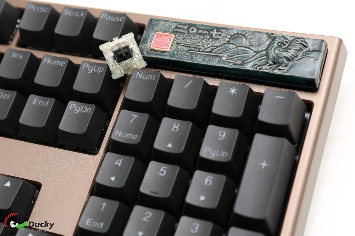 Ducky Year of the Rooster RGB LED Double Shot PBT Mechanical Keyboard - Image 3