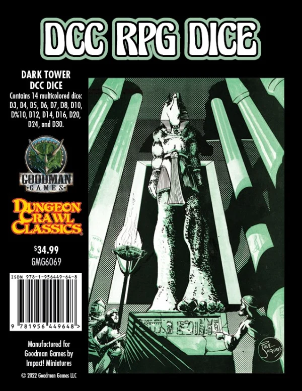 Dungeon Crawl Classics Dark Tower Dice - Image 2