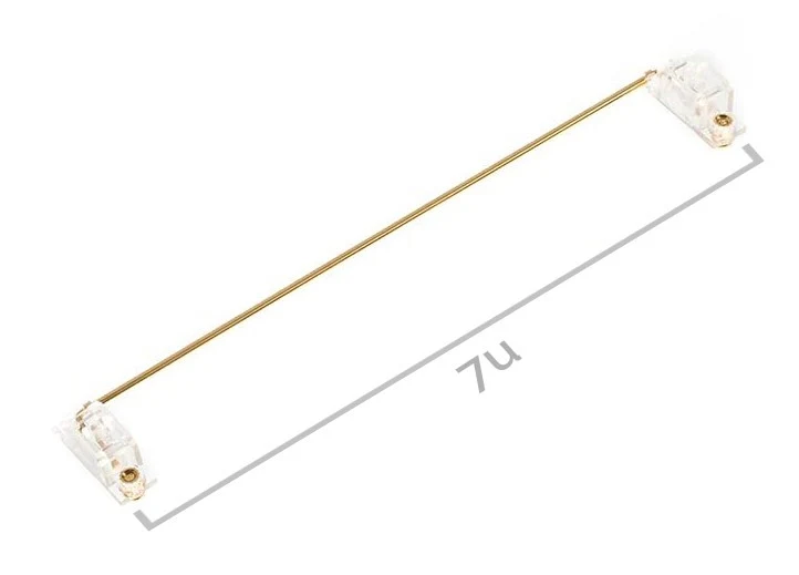 Durock Stabilizer PCB Mount Screw-in Spacebar - Image 2