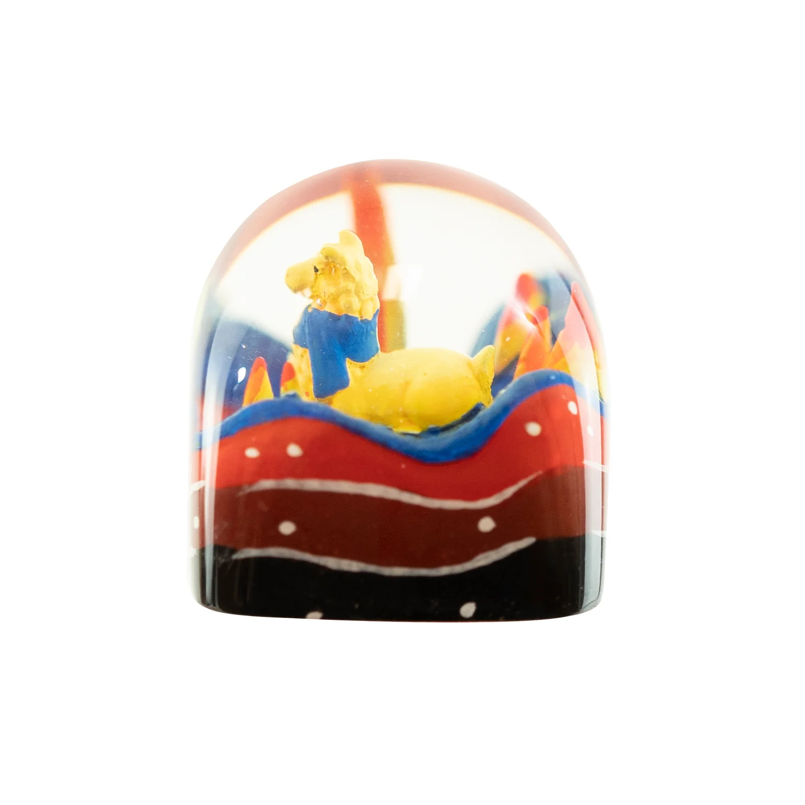 Dwarf Factory x MK Lava Llama Artisan Keycap DOM Profile Resin Artisan Keycap - Image 7