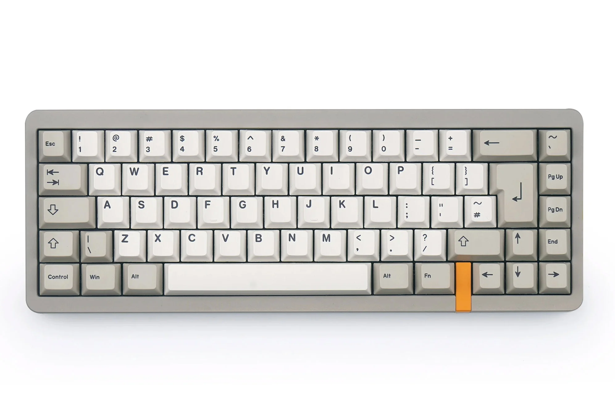 EnjoyPBT Beige 76 Key Cherry Profile Dye Sub PBT Keycap Set - Image 3