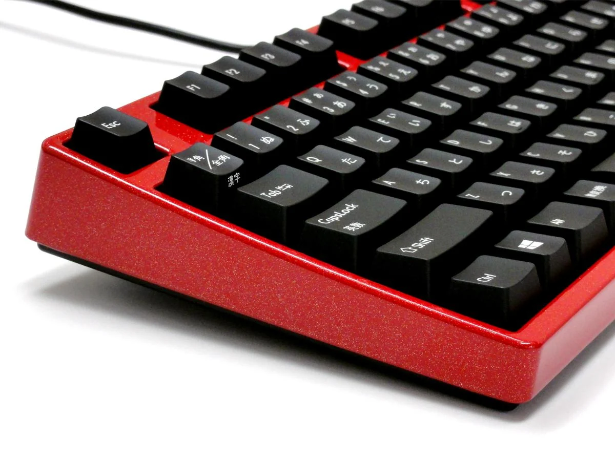Filco Full Size Convertible KOBO Frame Red Lacquer Gold Flake (Frame Only)