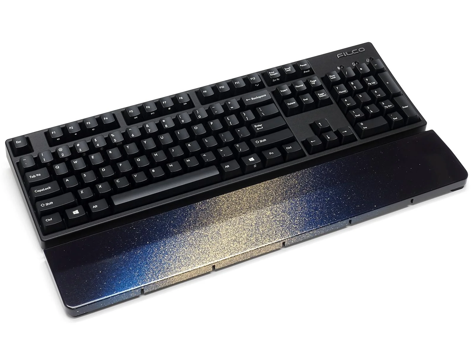 Filco Galaxy Gold Urushi Wood Palm Rest Large - Image 3