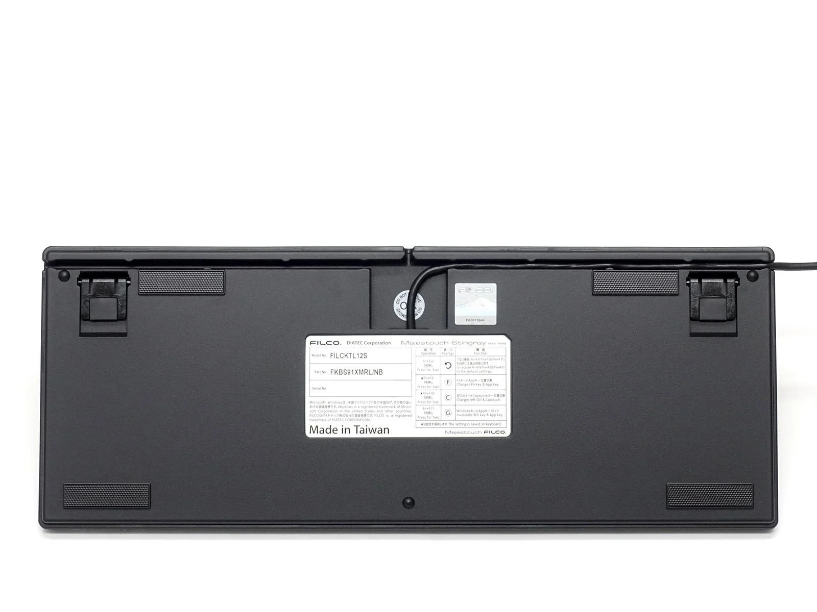Filco Majestouch Stingray TKL Ninja Low Profile Mechanical Keyboard - Image 6