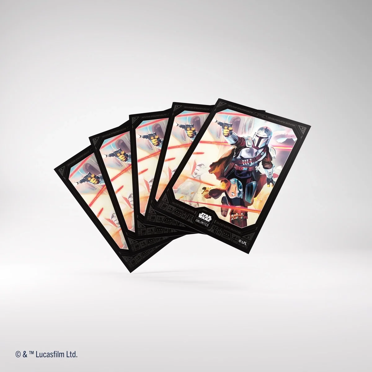 Gamegenic Star Wars Unlimited Art Sleeves Mandalorian - Image 2