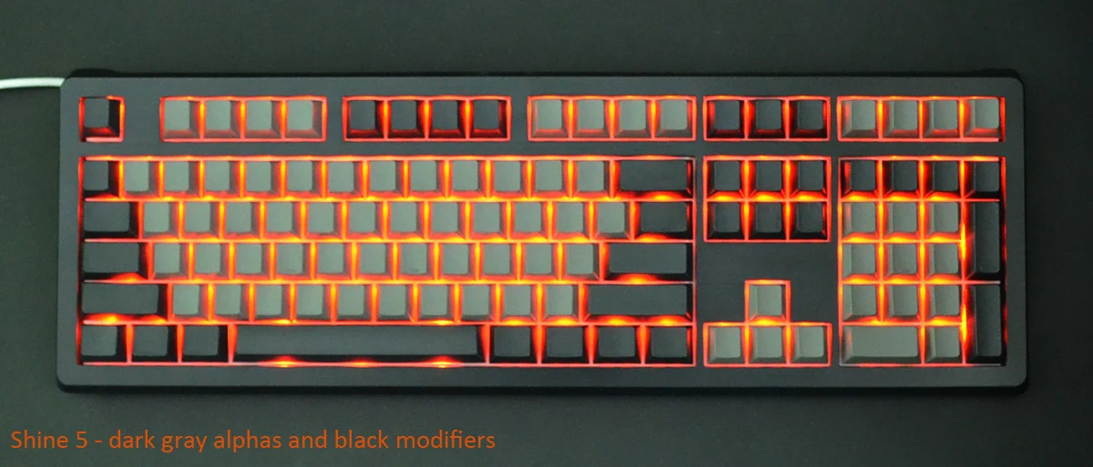 Gateron Tan Blank 120 Key Gateron Profile PBT Keycap Set - Image 7