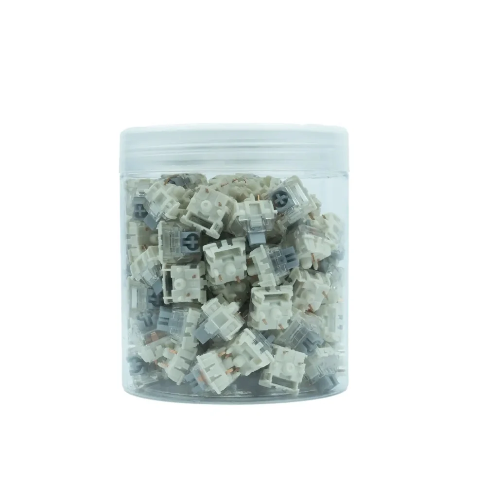 Gateron EF Fast Silver 45g Linear Plate Mount Switch - Image 6