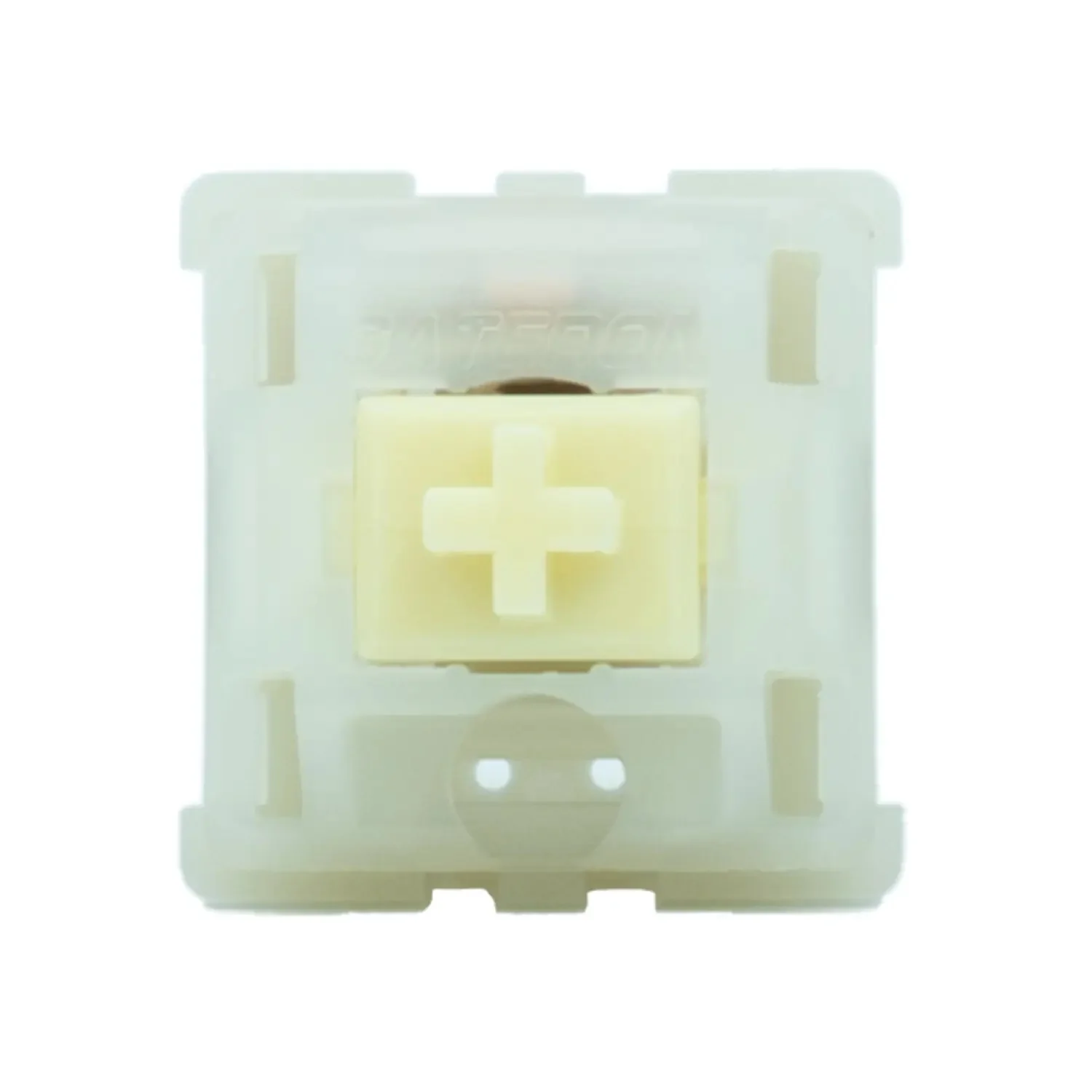 Gateron KS-3X1 Milky Pro Heavy Tactile Silent Yellow 60g PCB Mount Switch - Image 2