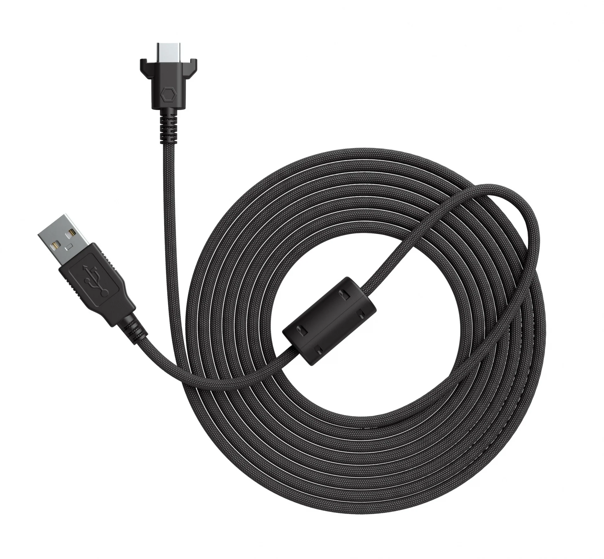 Glorious PC Ascended Charging Cable for Glorious Wireless Mouse- Black Type-C