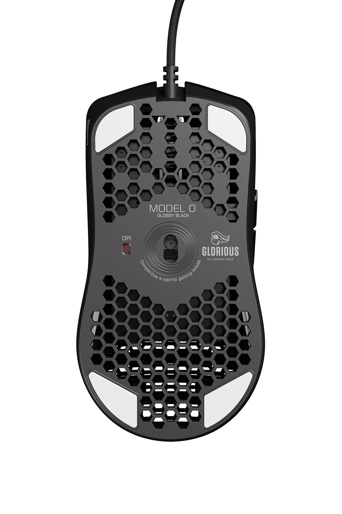 Glorious PC Model O Glossy Black RGB Wired Mouse - Image 2