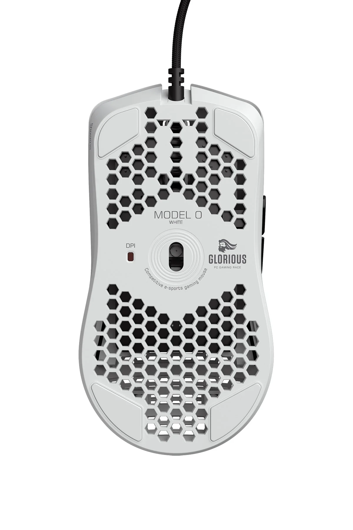 Glorious PC Model O Minus Glossy White RGB Wired Mouse - Image 2