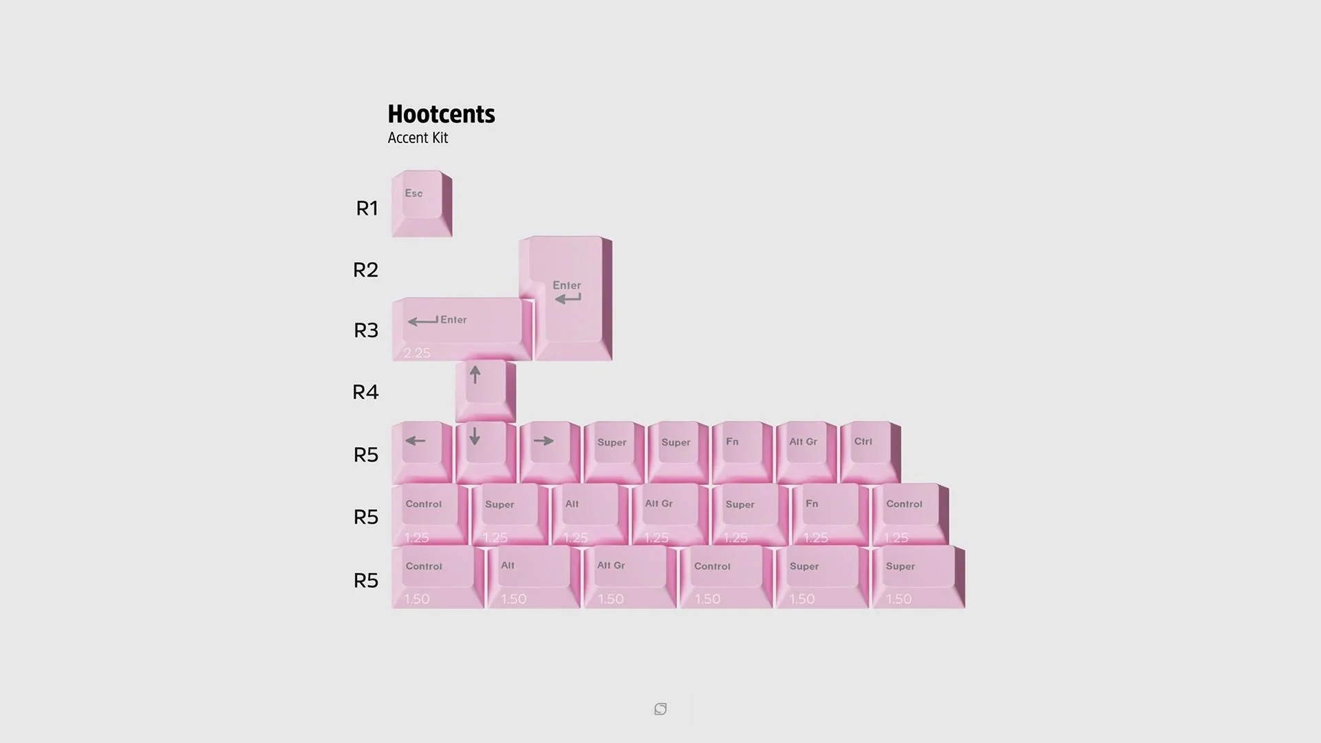 GMK Hooty Cherry Profile Double Shot ABS Keycap Set - Image 2