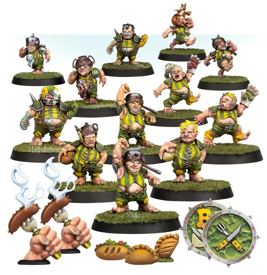Blood Bowl : Greenfield Grasshuggers - Halfling Blood Bowl Team