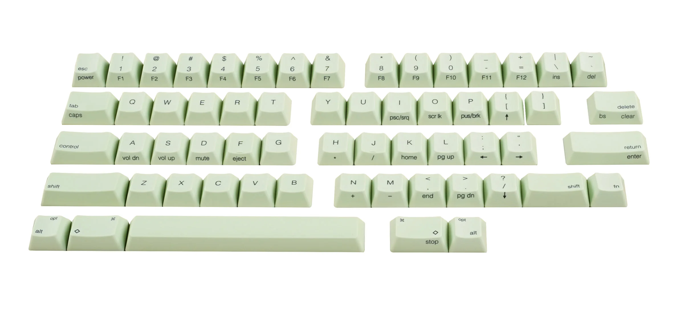 HHKB Wasabi Keycap Set - Image 5