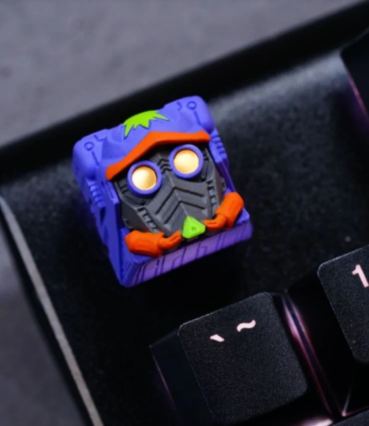 Hot Keys Project HKP Bounty Hunter Eva Artisan Keycap