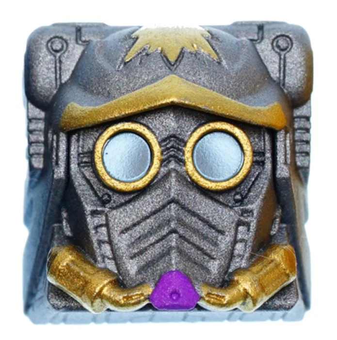 Hot Keys Project HKP Bounty Hunter Obsidian Artisan Keycap