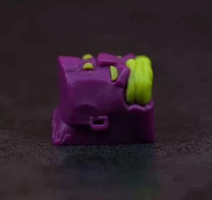 Hot Keys Project HKP Deadhead Chomper Artisan Keycap - Image 3