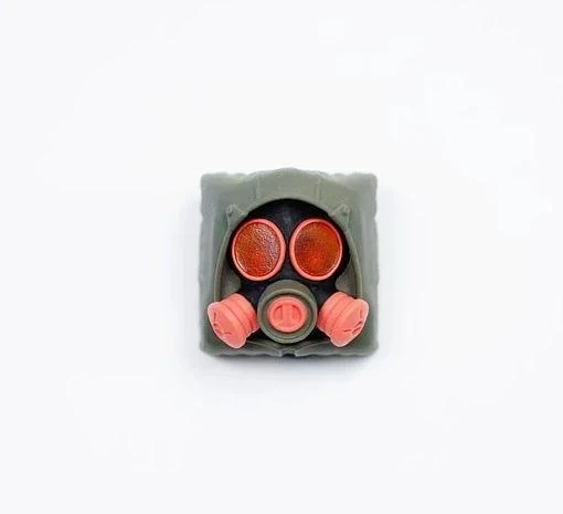 Hot Keys Project HKP Specter Olive Drab Artisan Keycap - Image 2