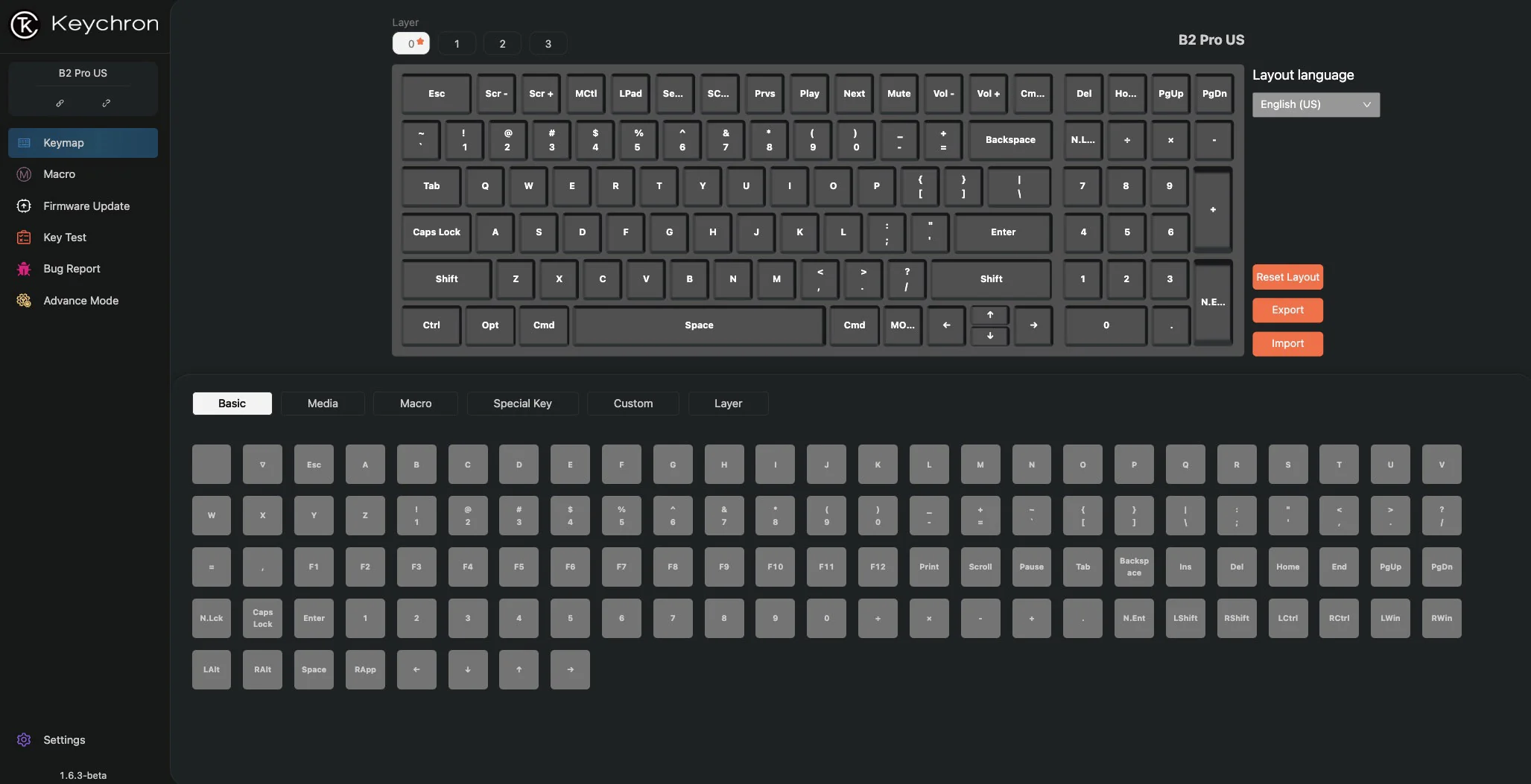 Kechron B2 Pro Wireless Low Profile Keyboard - Image 3