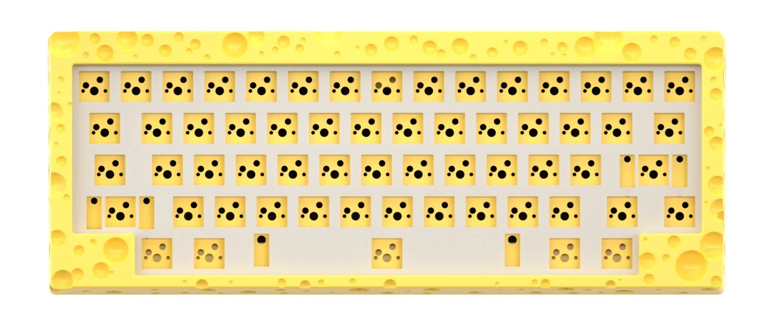 Keebwerk Swiss Cheeseboard Barebones DIY Keyboard Kit - Image 4