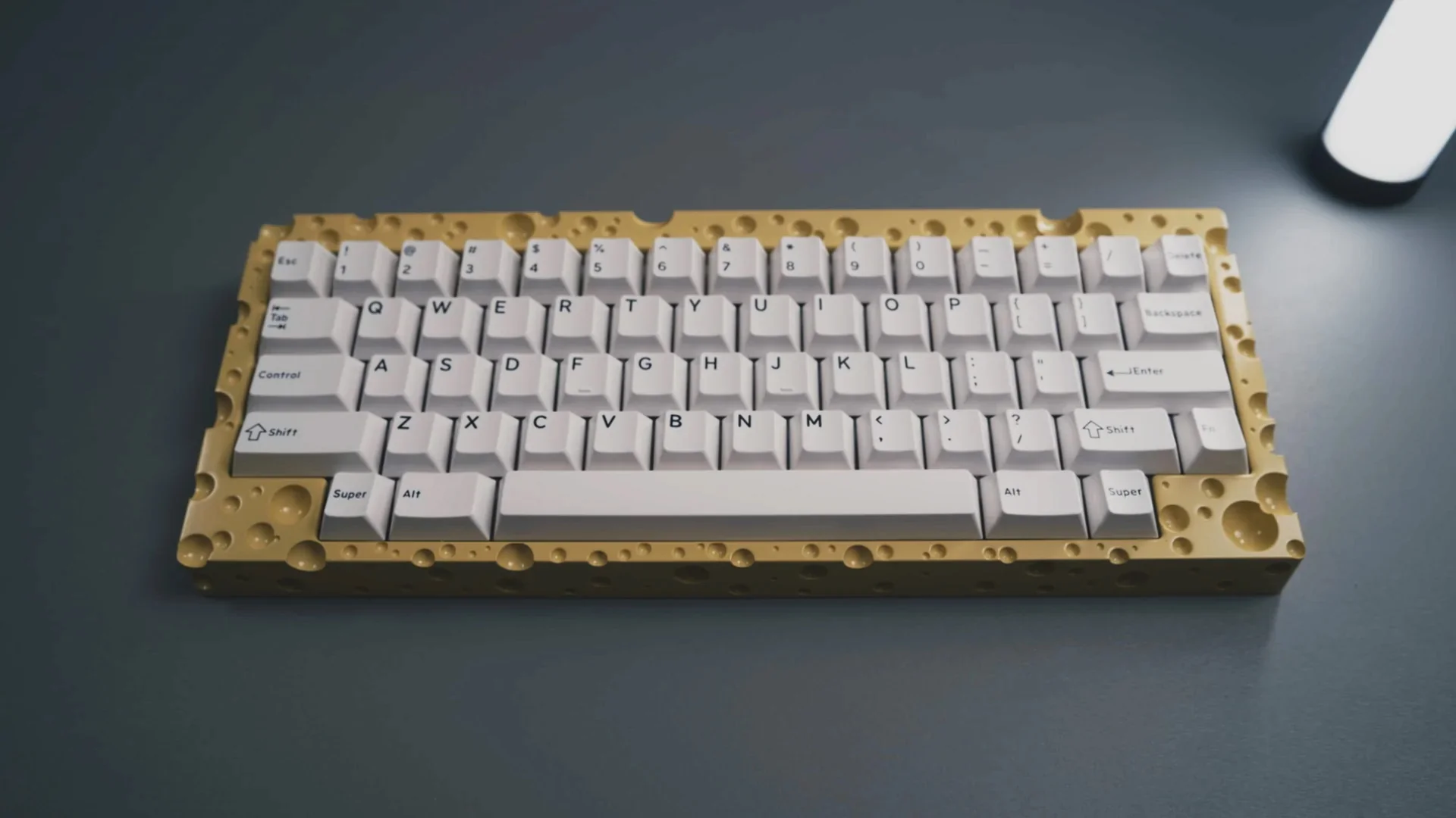 Keebwerk Swiss Cheeseboard Barebones DIY Keyboard Kit - Image 9