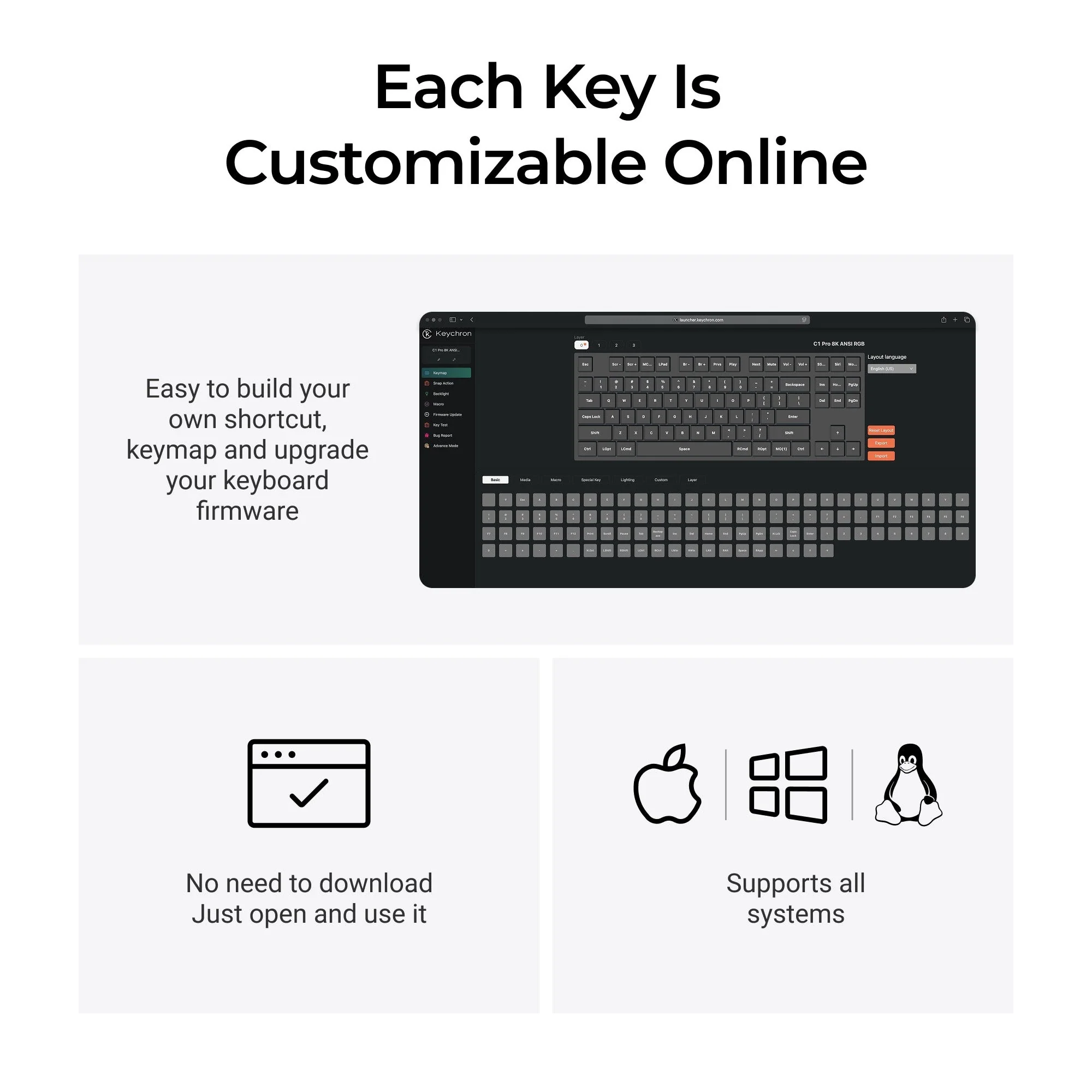 Keychron C1 Pro TKL 8K Keyboard - Image 9