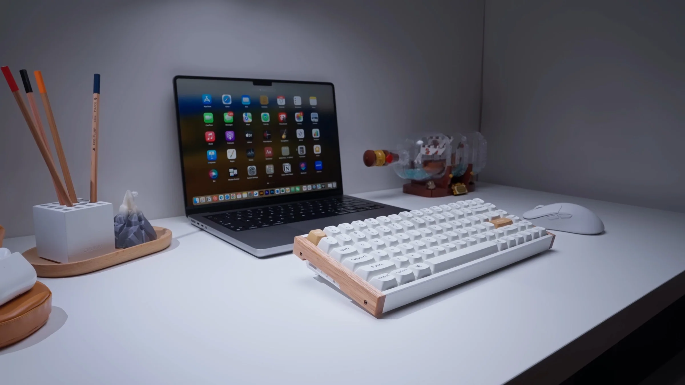 Keychron K2 HE TMR Special Edition 75% Wood Wireless Keyboard - Image 13