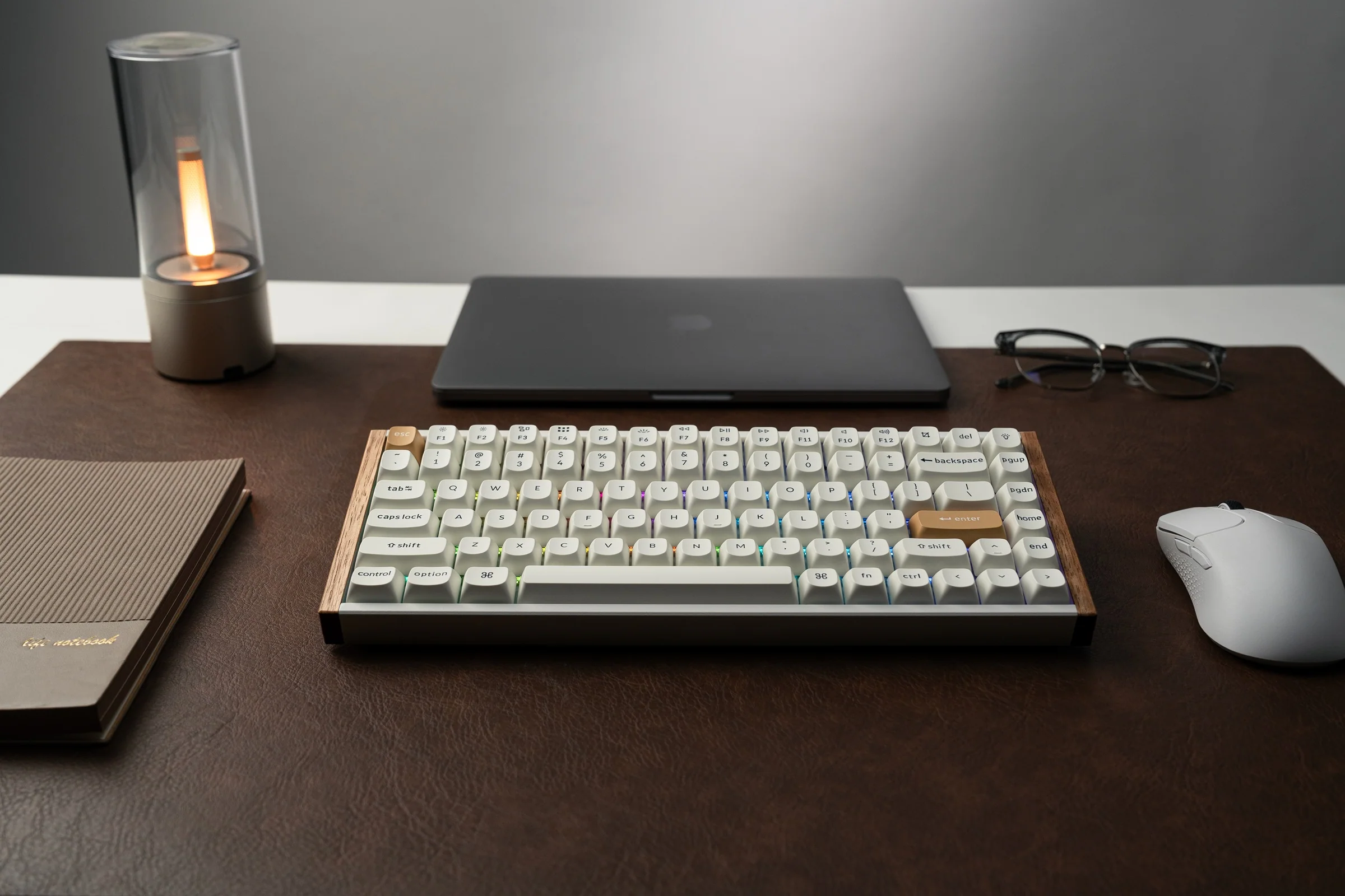 Keychron K2 HE TMR Special Edition 75% Wood Wireless Keyboard - Image 17