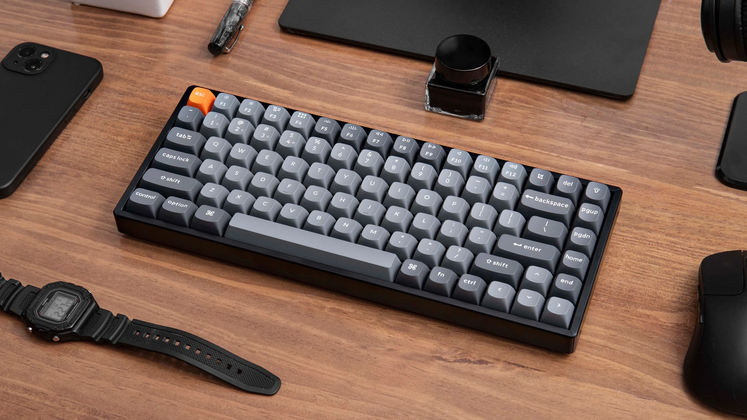Keychron K2 Max Aluminum 75% Hotswap Wireless RGB Keyboard - Image 7