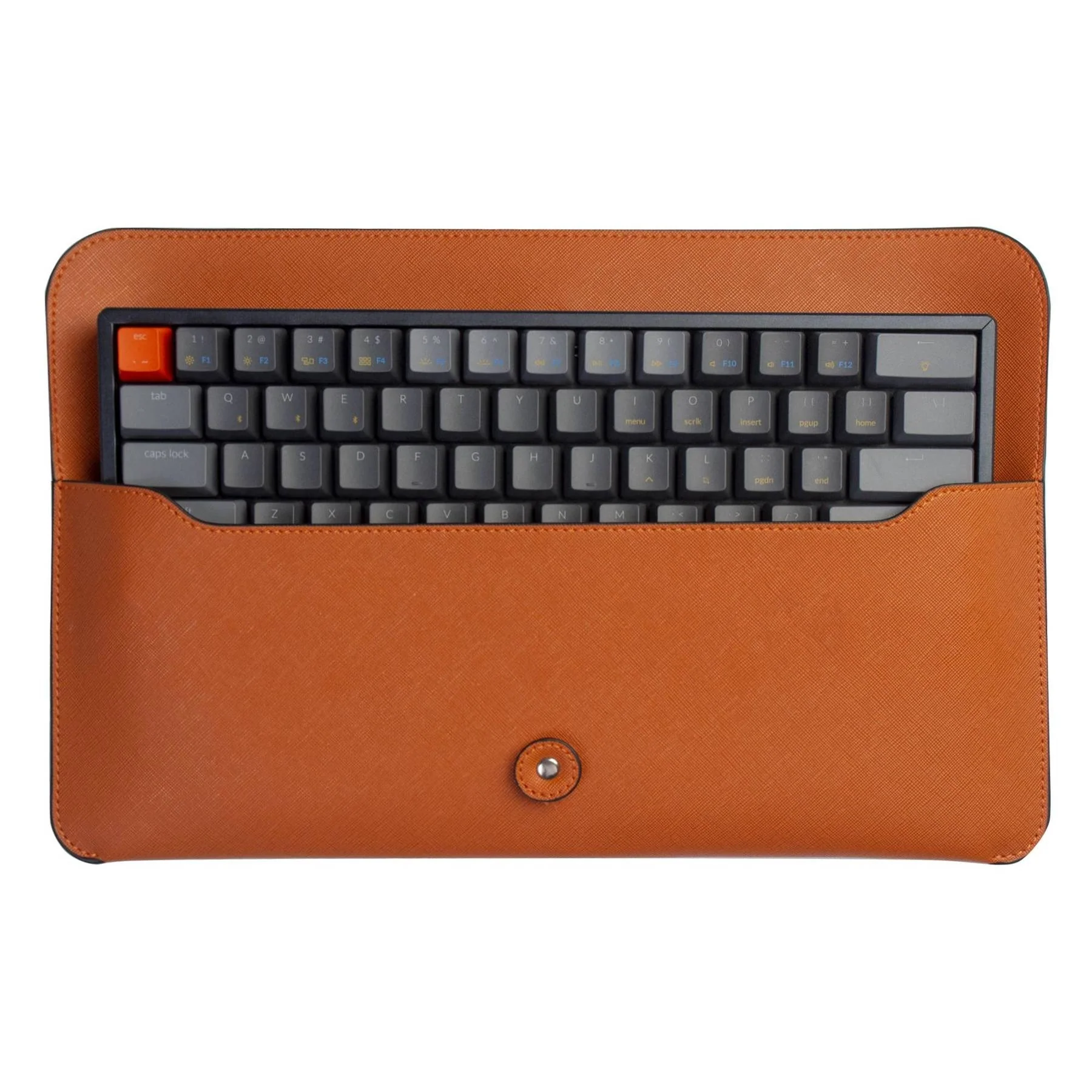 Keychron K3 / K12 Keyboard Bag Leather Carrying Case - Image 2