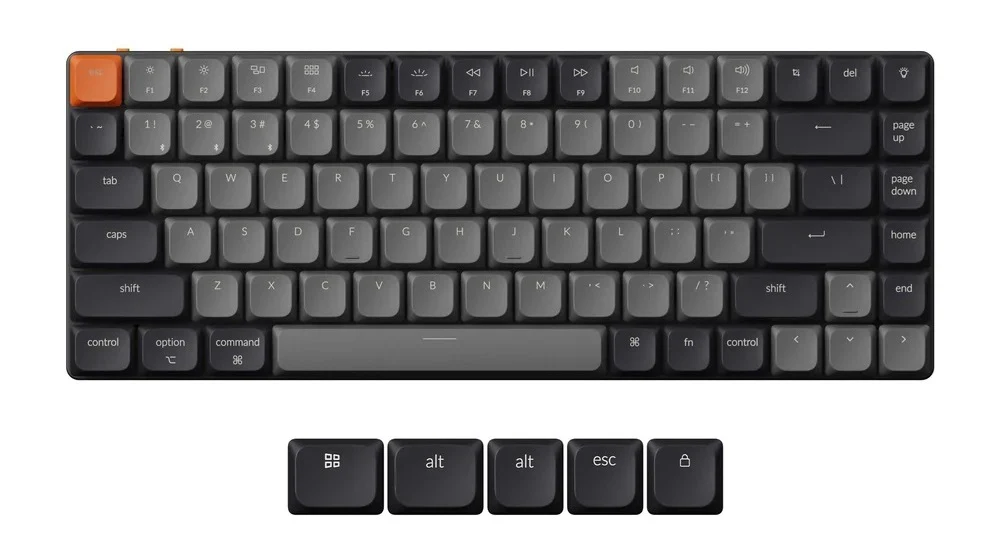 Keychron K3 QMK V3 75% Hotswap Wireless RGB Low Profile Keyboard - Image 2