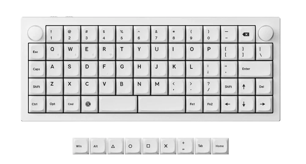 Keychron Q15 Max Aluminum 65% Ortholinear Hotswap Wireless Keyboard - Image 10