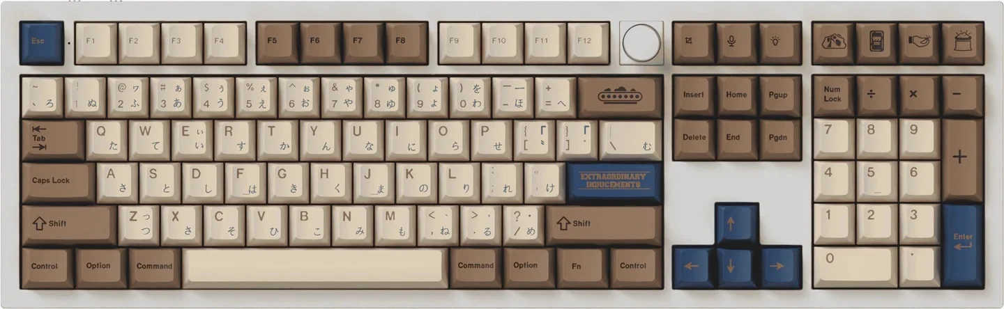 Keychron Treasure Hunter 140 Key Cherry Profile Dye Sub PBT Keycap Set - Image 8