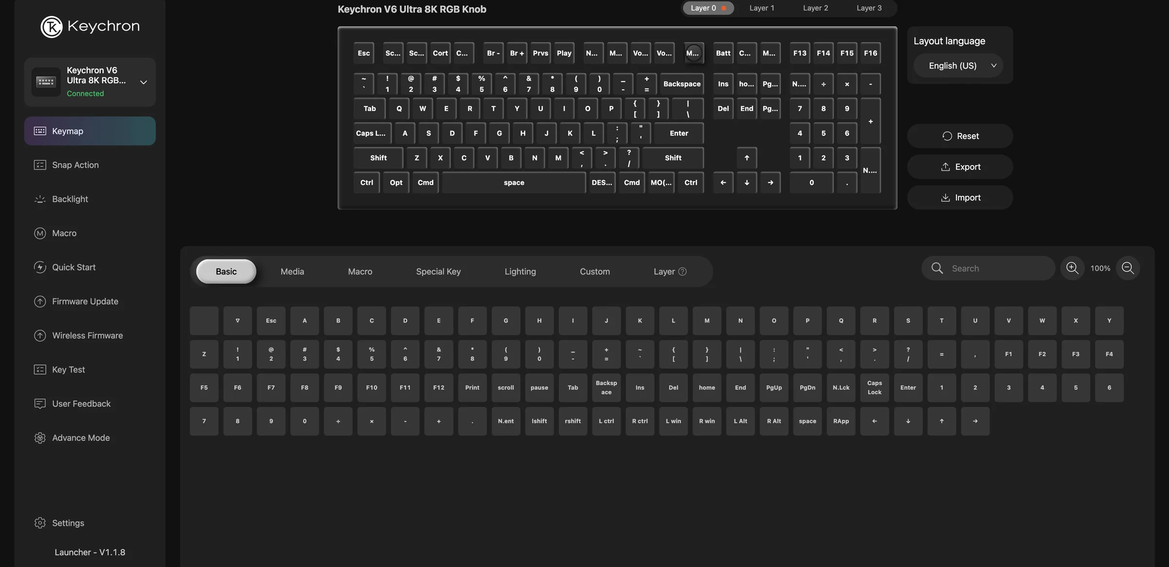 Keychron V6 Ultra 8K Wireless Keyboard - Image 15