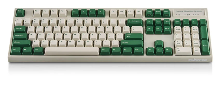 Leopold FC900RBT White/Green PD Bluetooth Double Shot PBT Mechanical Keyboard - Image 3