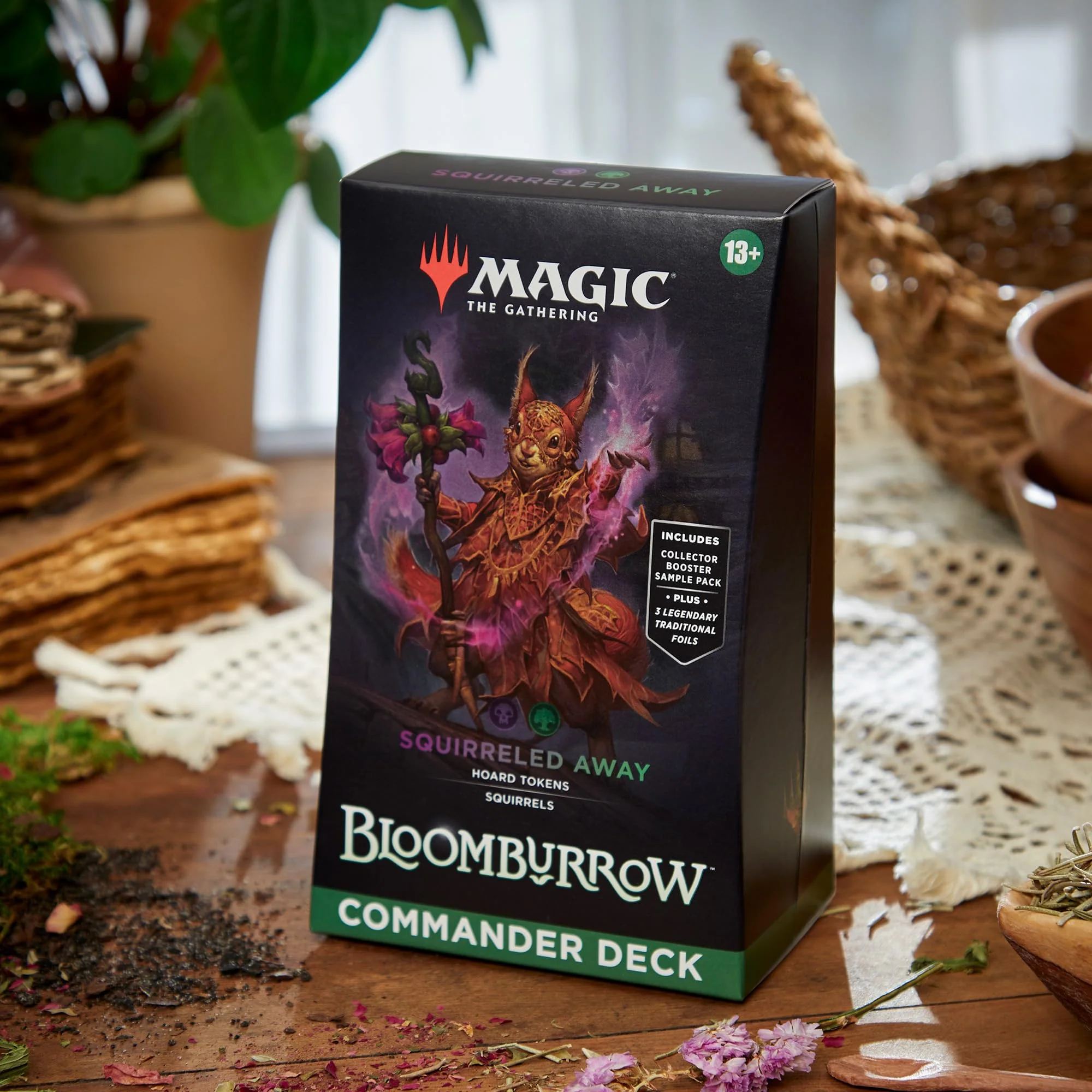 Magic The Gathering Bloomburrow Commander Deck Squirreled Away - Image 2