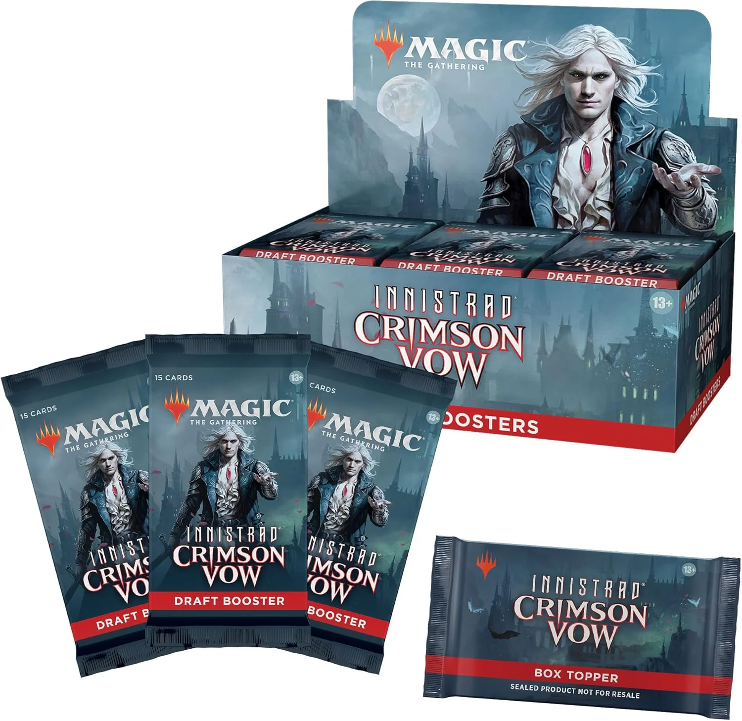 Magic The Gathering Innistrad : Crimson Vow Draft Booster Display Box - Image 4