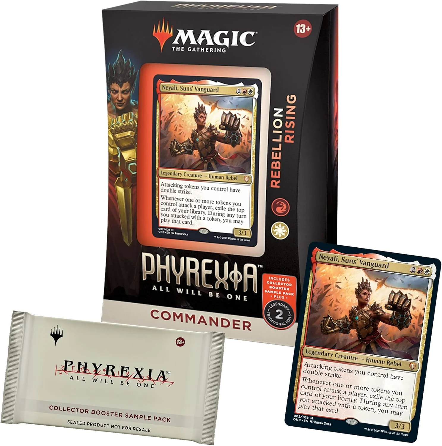 Magic The Gathering Phyrexia All Will Be One Commander Deck Rebellion Rising