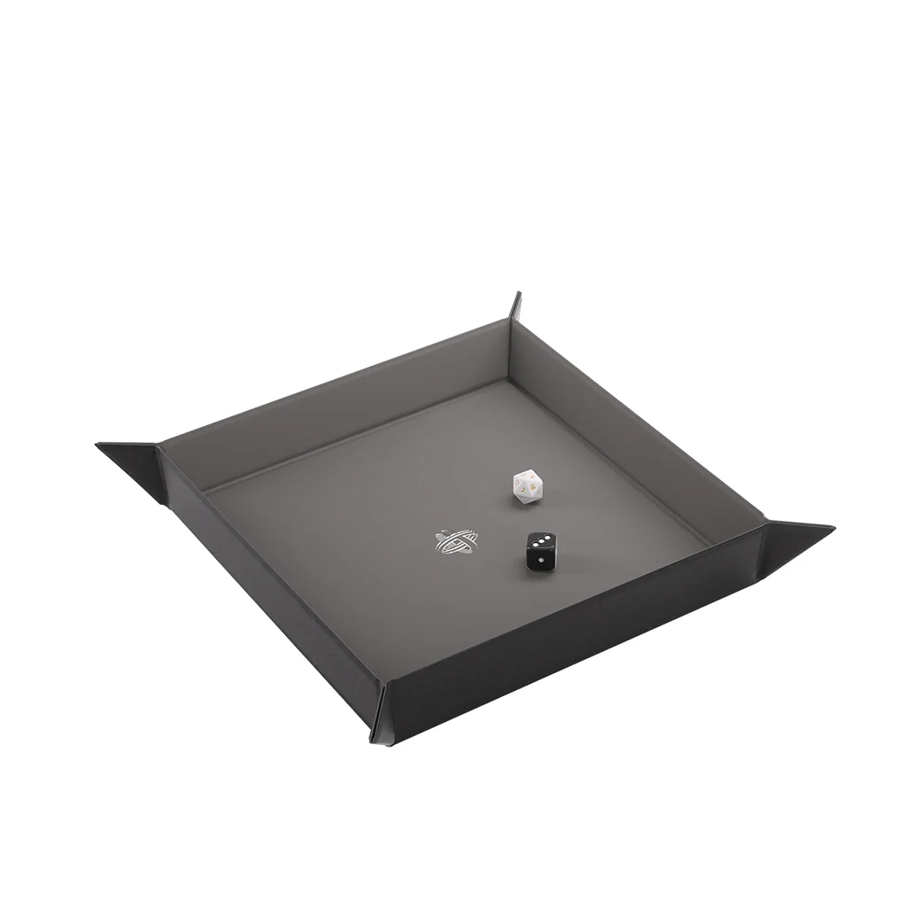 Magnetic Dice Tray Square Black / Grey - Image 4