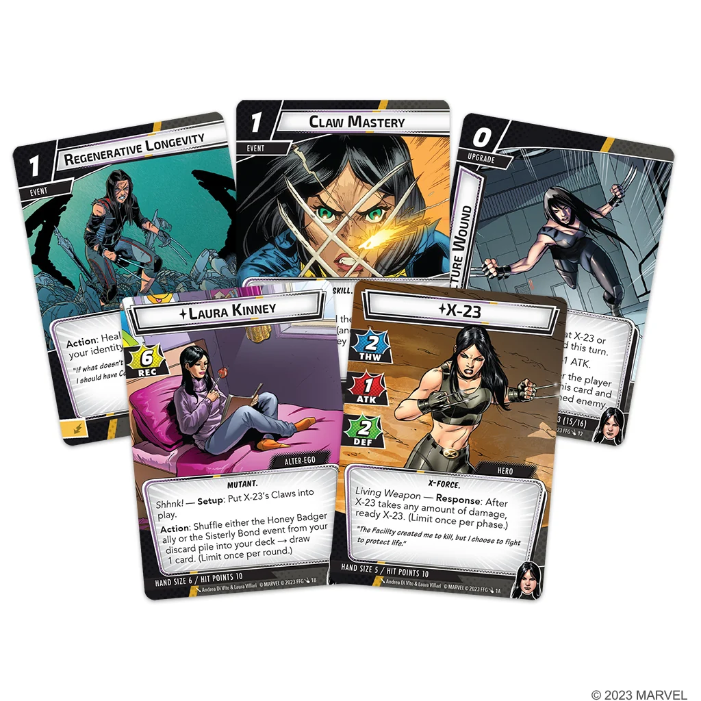 Marvel Champions : The Card Game - X-23 Hero Pack - Image 3