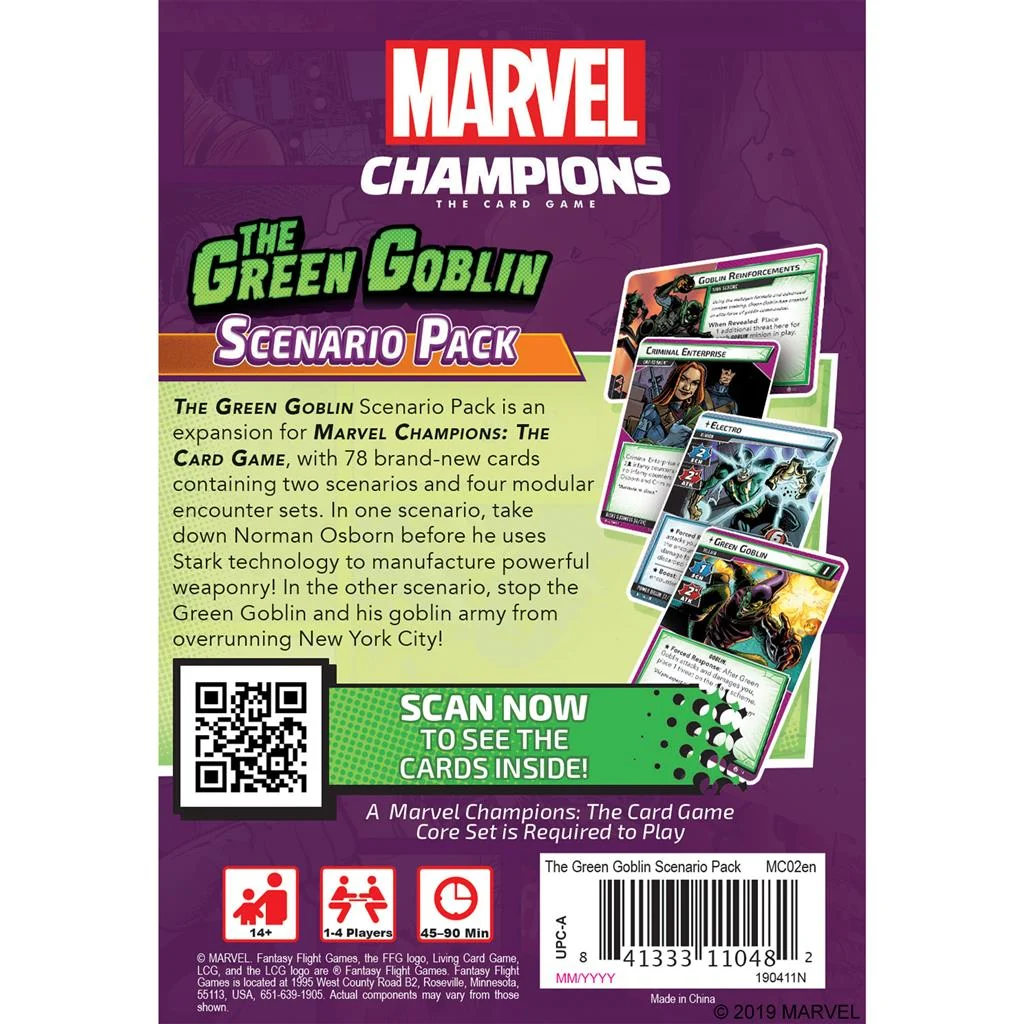Marvel Champions : The Green Goblin Scenario Pack - Image 2